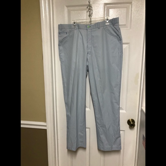 Men Betenly Pants Blue Lightweight Nylon Psnts 40 - Picture 1 of 9